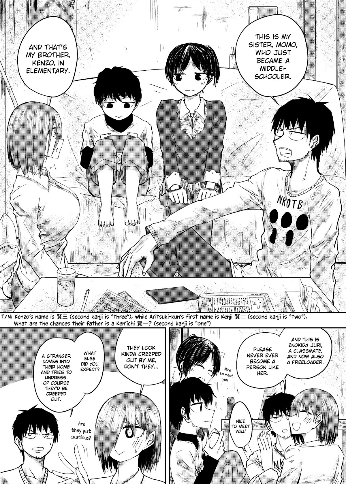 Shukan Brick Chapter 61 page 1 - Chapter 61: When you can't do anything alone, so you stay over at a friend's #2