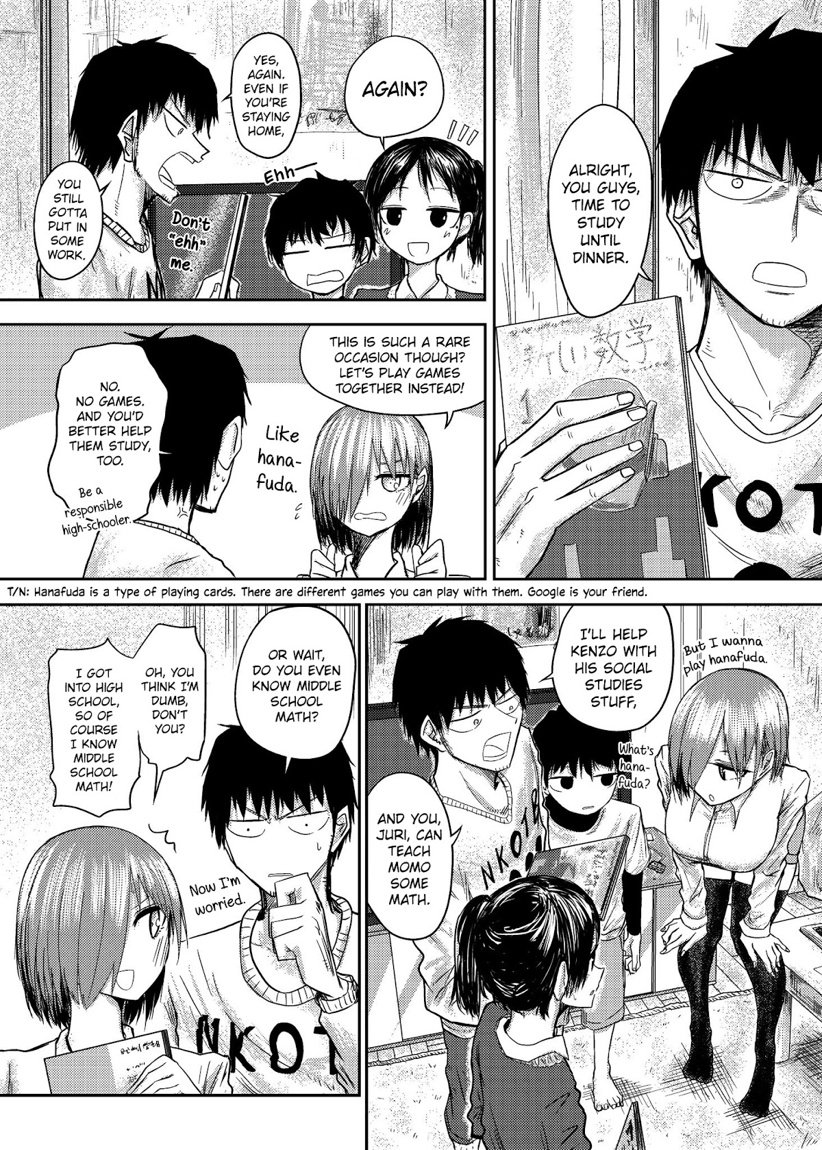 Shukan Brick Chapter 62 page 1 - Chapter 62: When you can't do anything alone, so you stay over at a friend's #3