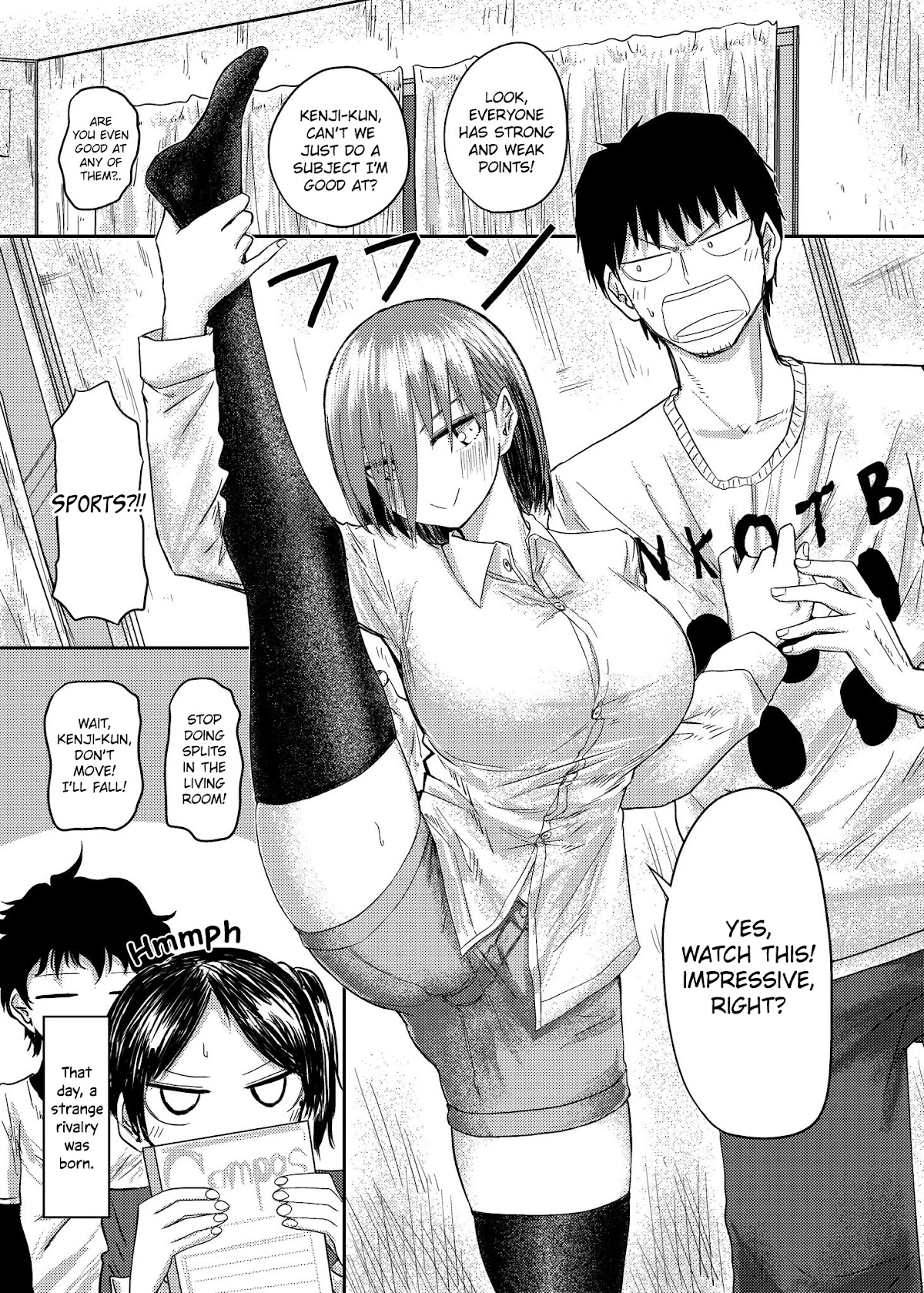Shukan Brick Chapter 62 page 3 - Chapter 62: When you can't do anything alone, so you stay over at a friend's #3
