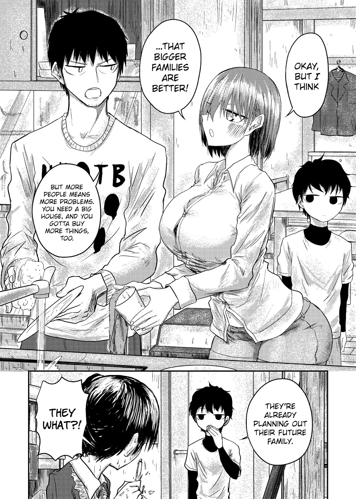 Shukan Brick Chapter 64 page 3 - Chapter 64: When you can't do anything alone, so you stay over at a friend's #5