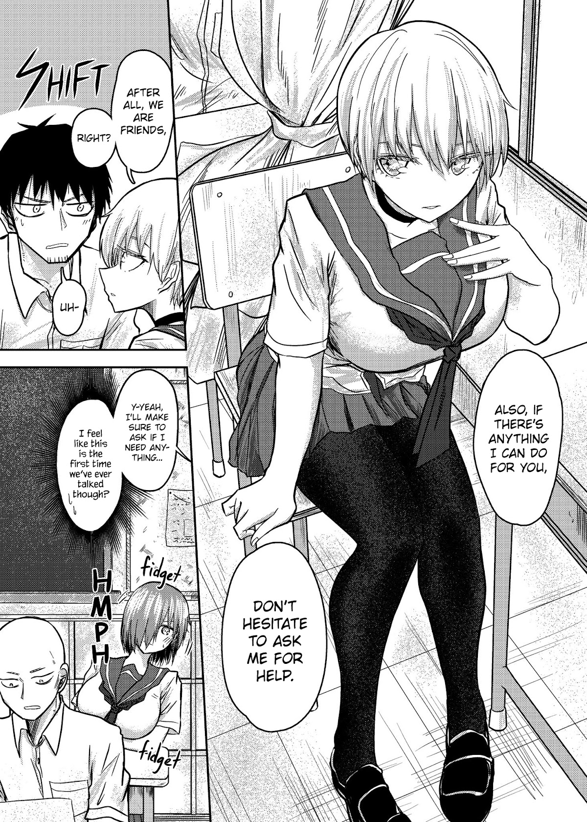 Shukan Brick Chapter 70 page 4 - Chapter 70: The classmate I've talked to for the first time today knows a whole lot about me