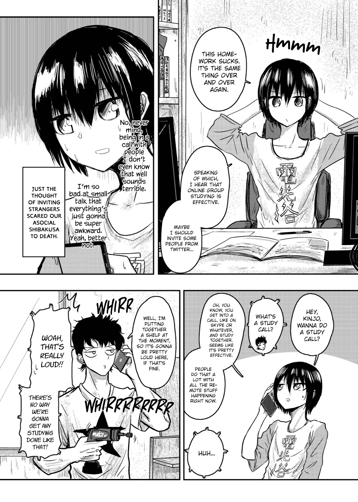 Shukan Brick Chapter 71 page 1 - Chapter 71: Study call
