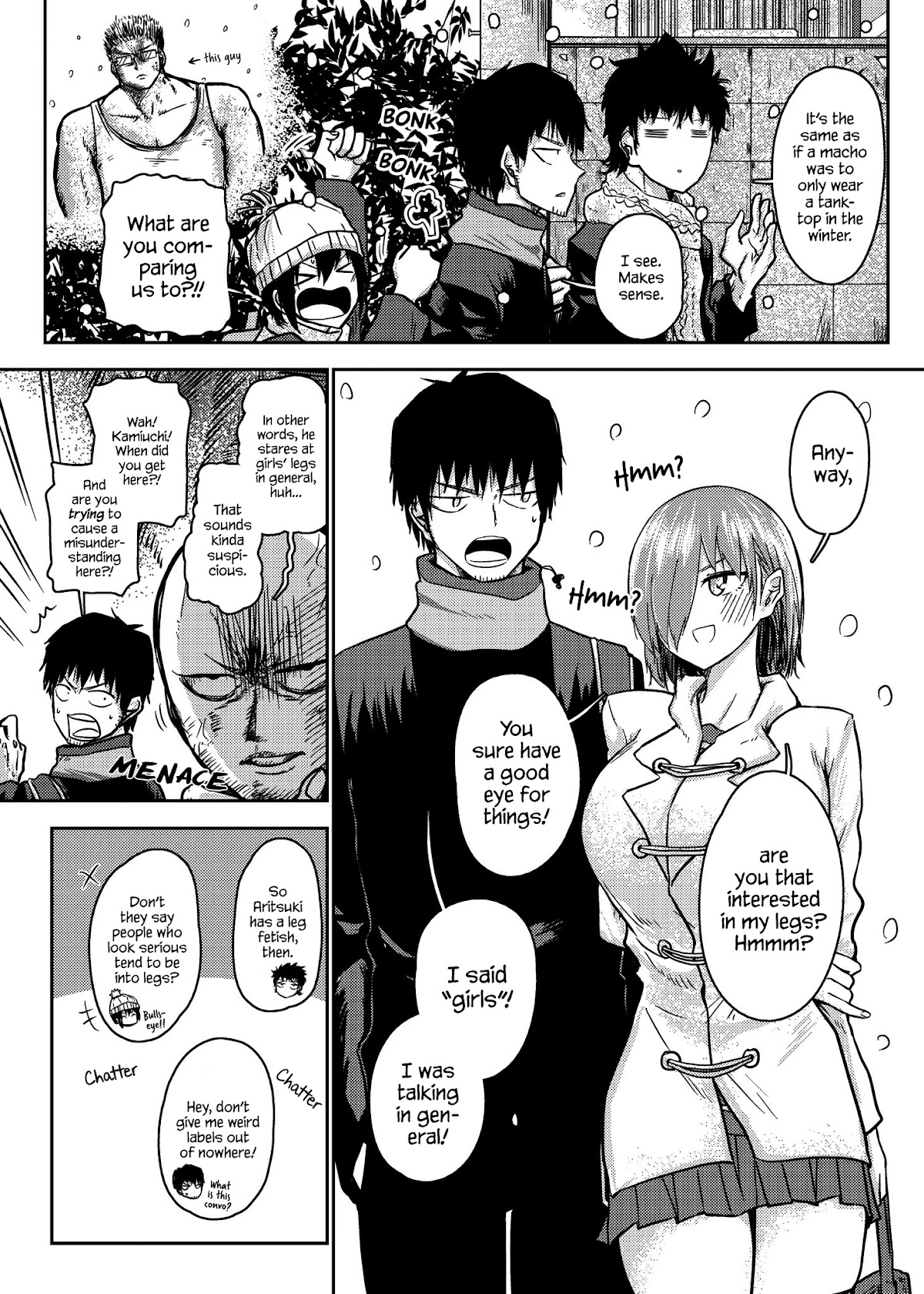 Shukan Brick Chapter 77 page 2 - Chapter 77: Wintery road to school