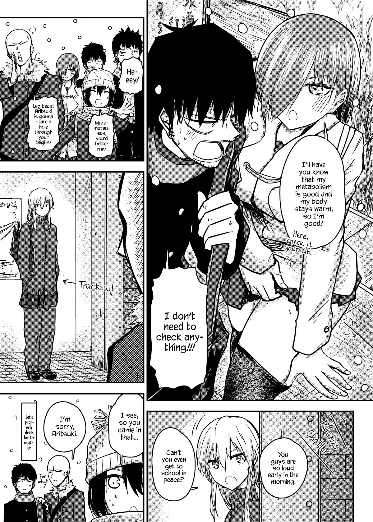 Shukan Brick Chapter 77 page 4 - Chapter 77: Wintery road to school