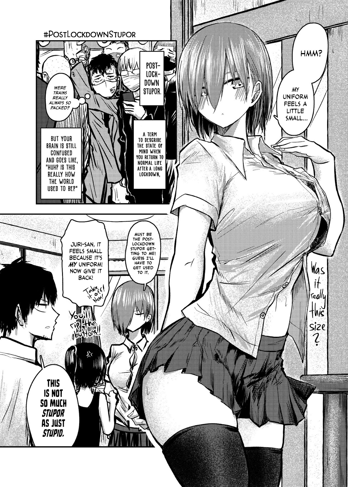 Shukan Brick Chapter 82 page 1 - Chapter 82: Post-lockdown stupor