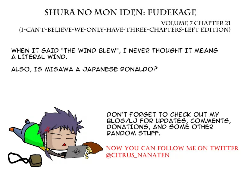 Shura no Mon Iden - Fudekage Chapter 21 page 73 - Chapter 21