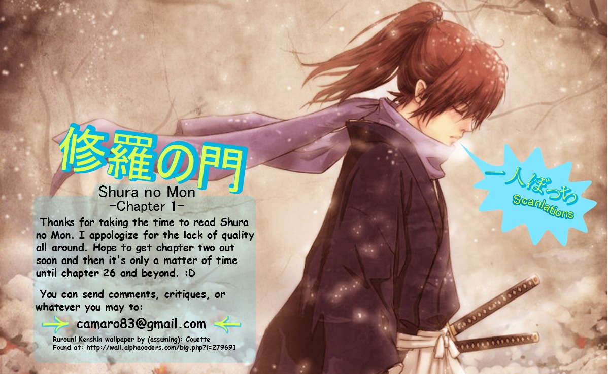 Shura no Mon Chapter 1 page 53 - Chapter 1 : As If He Was a Demon