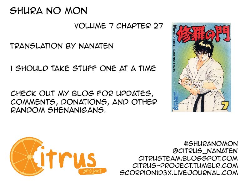 Shura no Mon Chapter 27 page 49 - Chapter 27 : Calm Genius, Katayama Ukyo
