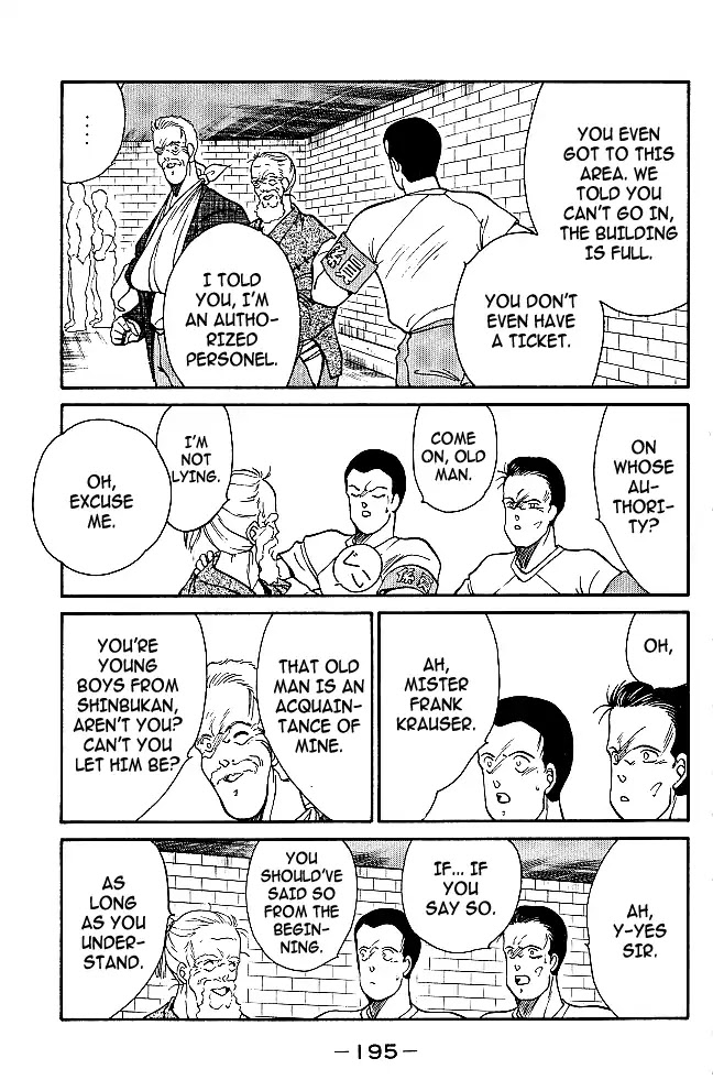 Shura no Mon Chapter 31 page 15 - Chapter 31: Enmei Style's Shadow and Darkness (First Half)