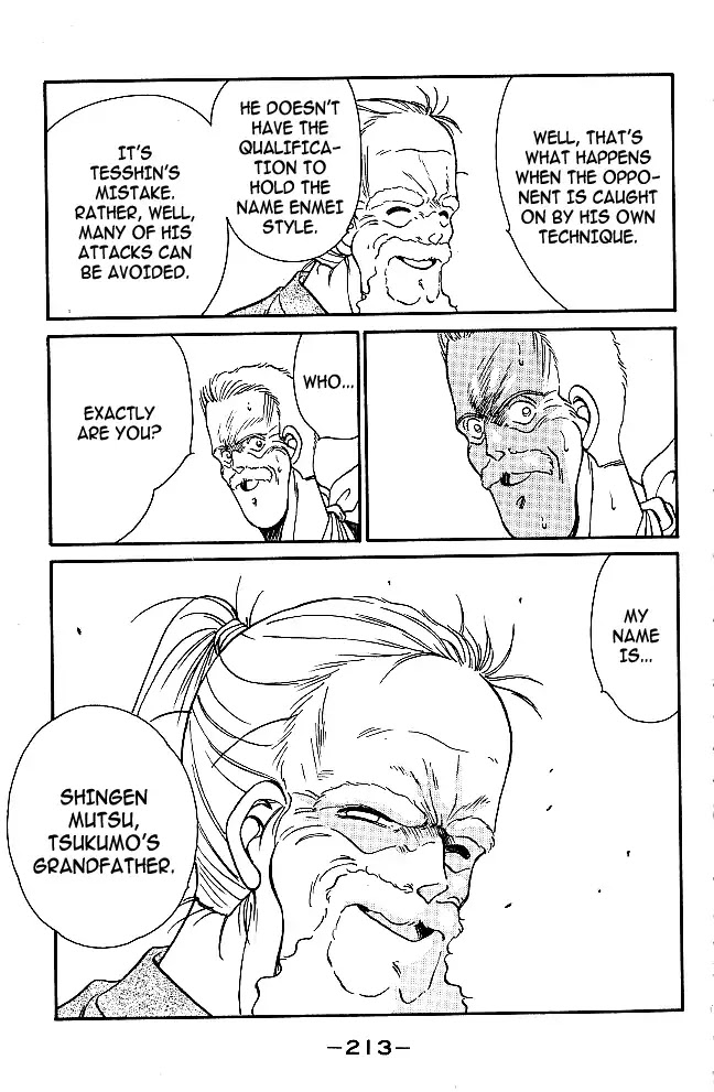 Shura no Mon Chapter 31 page 33 - Chapter 31: Enmei Style's Shadow and Darkness (First Half)