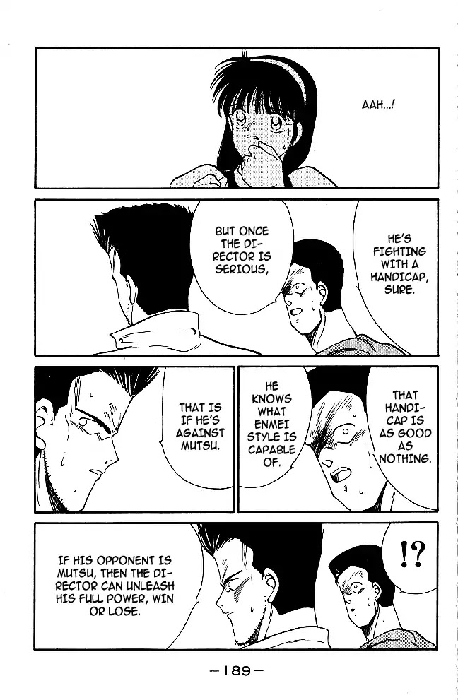 Shura no Mon Chapter 31 page 9 - Chapter 31: Enmei Style's Shadow and Darkness (First Half)