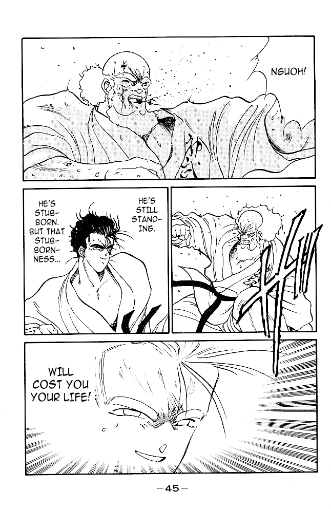 Shura no Mon Chapter 32 page 20 - Chapter 32: The Living Legend Can't Die!!!
