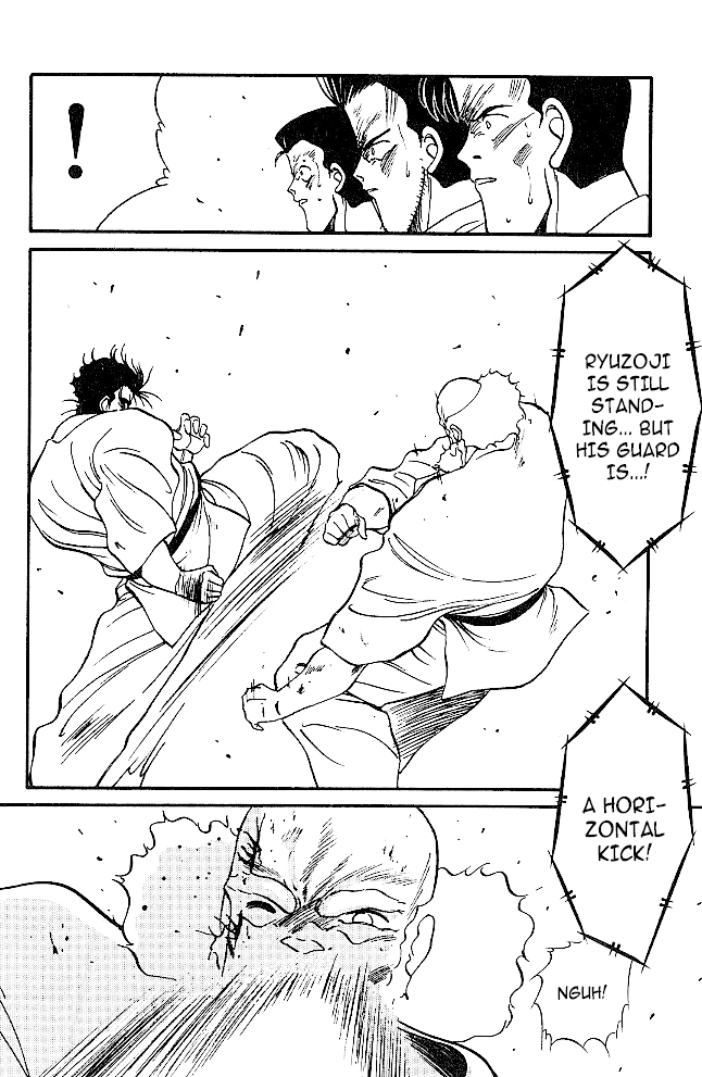 Shura no Mon Chapter 32 page 21 - Chapter 32: The Living Legend Can't Die!!!