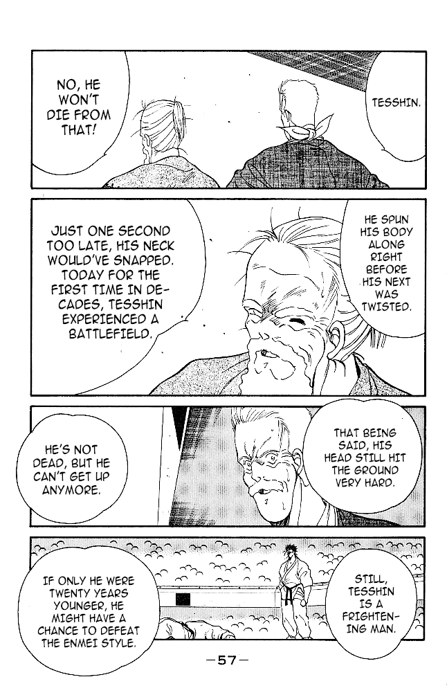 Shura no Mon Chapter 32 page 32 - Chapter 32: The Living Legend Can't Die!!!