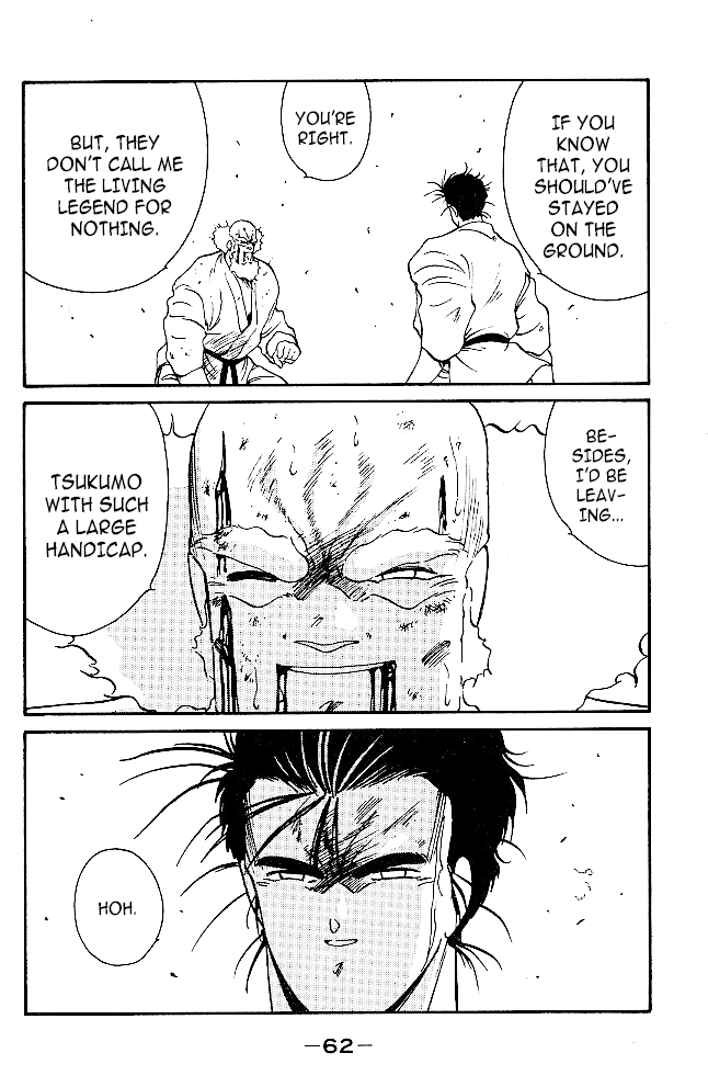Shura no Mon Chapter 32 page 37 - Chapter 32: The Living Legend Can't Die!!!