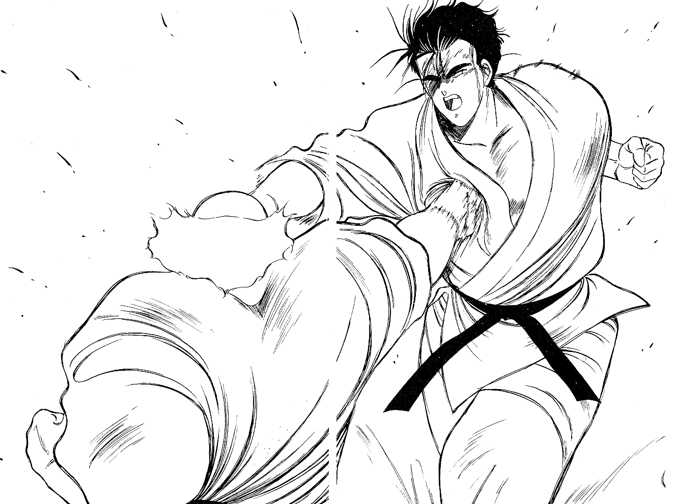 Shura no Mon Chapter 32 page 47 - Chapter 32: The Living Legend Can't Die!!!