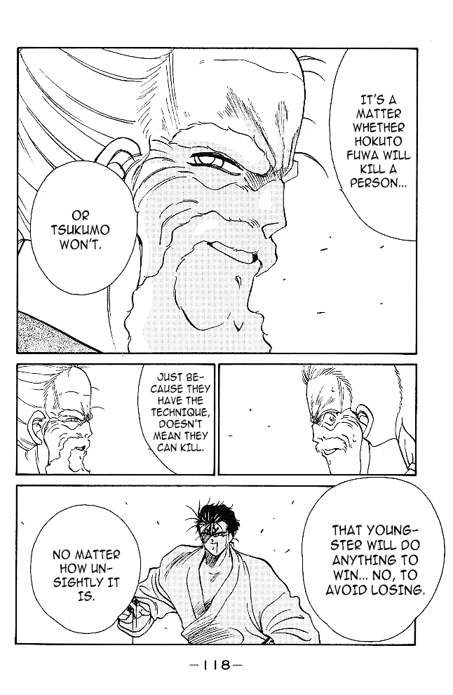 Shura no Mon Chapter 33 page 35 - Chapter 33: That is, For the Sake of Our Clashing FIsts