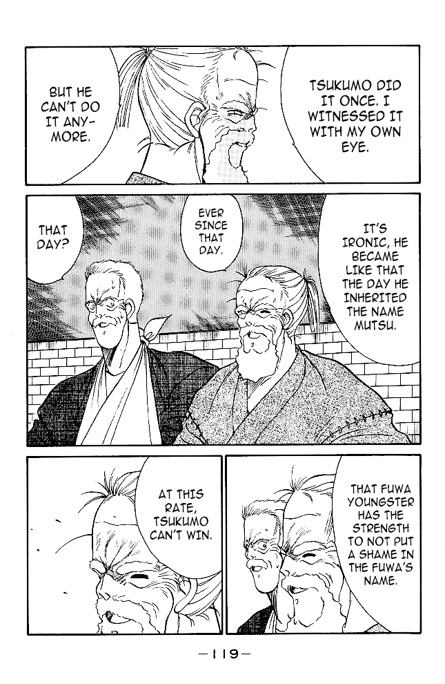 Shura no Mon Chapter 33 page 36 - Chapter 33: That is, For the Sake of Our Clashing FIsts