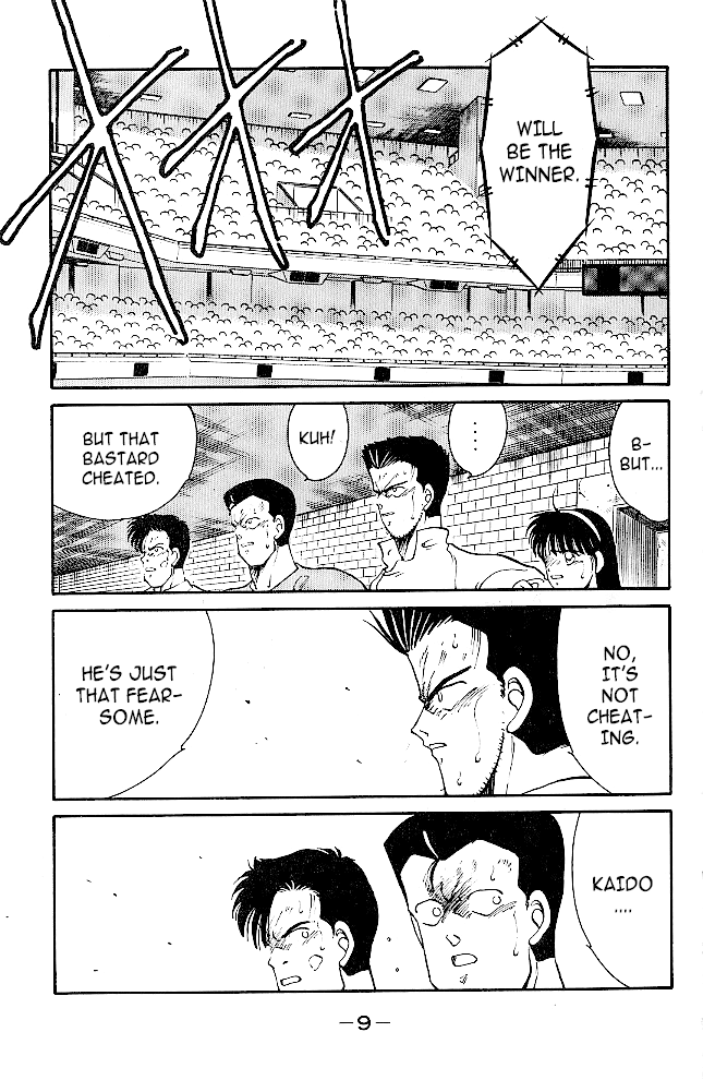 Shura no Mon Chapter 36 page 10 - Chapter 36: The One to Surpass Mutsu (Second Part)