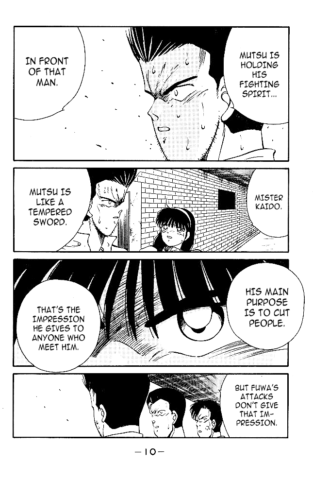 Shura no Mon Chapter 36 page 11 - Chapter 36: The One to Surpass Mutsu (Second Part)