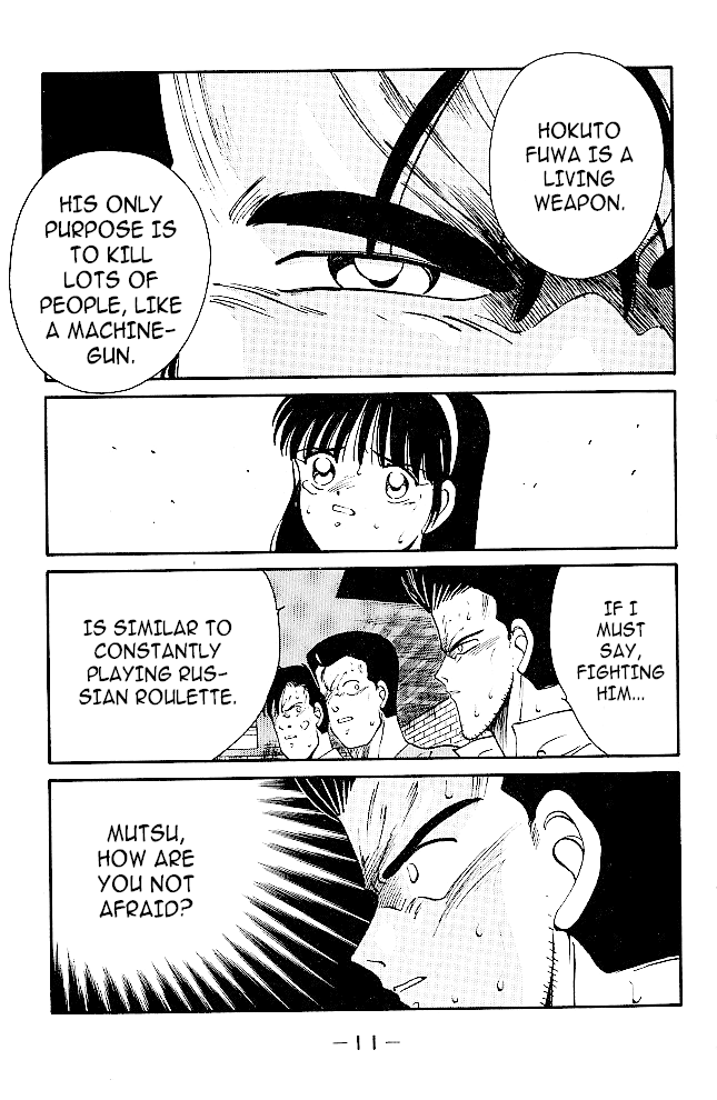 Shura no Mon Chapter 36 page 12 - Chapter 36: The One to Surpass Mutsu (Second Part)