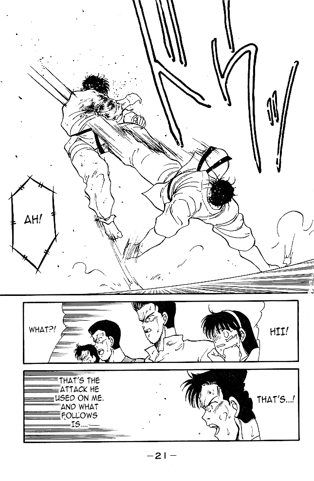 Shura no Mon Chapter 36 page 22 - Chapter 36: The One to Surpass Mutsu (Second Part)