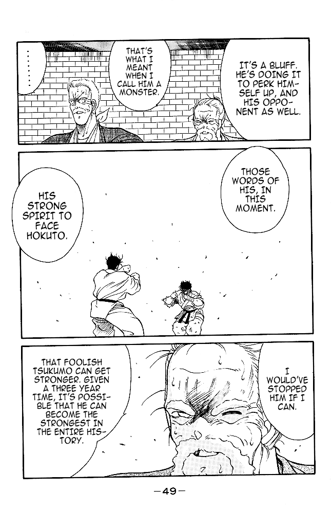 Shura no Mon Chapter 36 page 49 - Chapter 36: The One to Surpass Mutsu (Second Part)