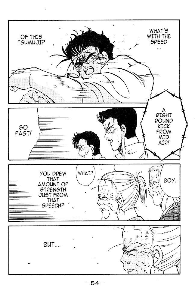 Shura no Mon Chapter 36 page 54 - Chapter 36: The One to Surpass Mutsu (Second Part)