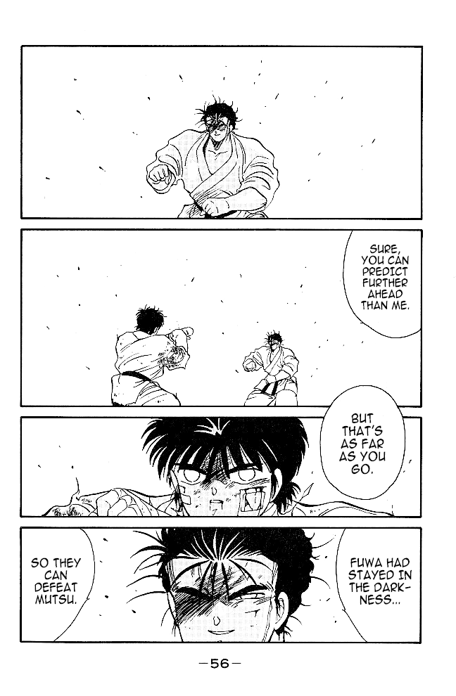 Shura no Mon Chapter 36 page 56 - Chapter 36: The One to Surpass Mutsu (Second Part)