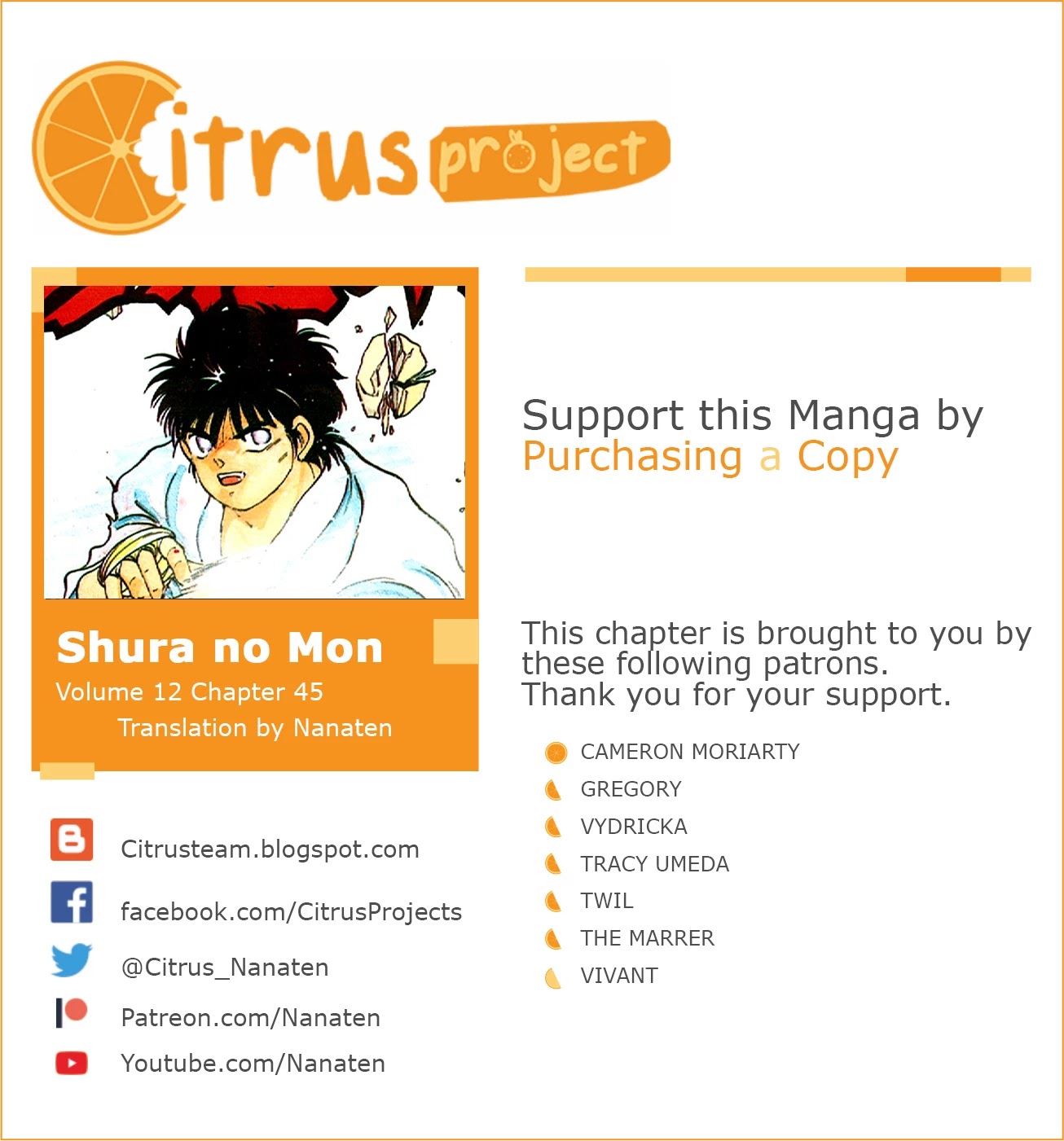 Shura no Mon Chapter 45 page 1 - Chapter 45: The Seventh Fighter