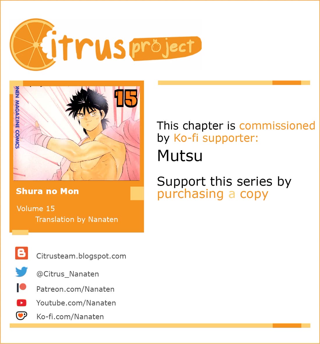 Shura no Mon Chapter 56 page 1 - Chapter 56: Melancholic Cheer Squad
