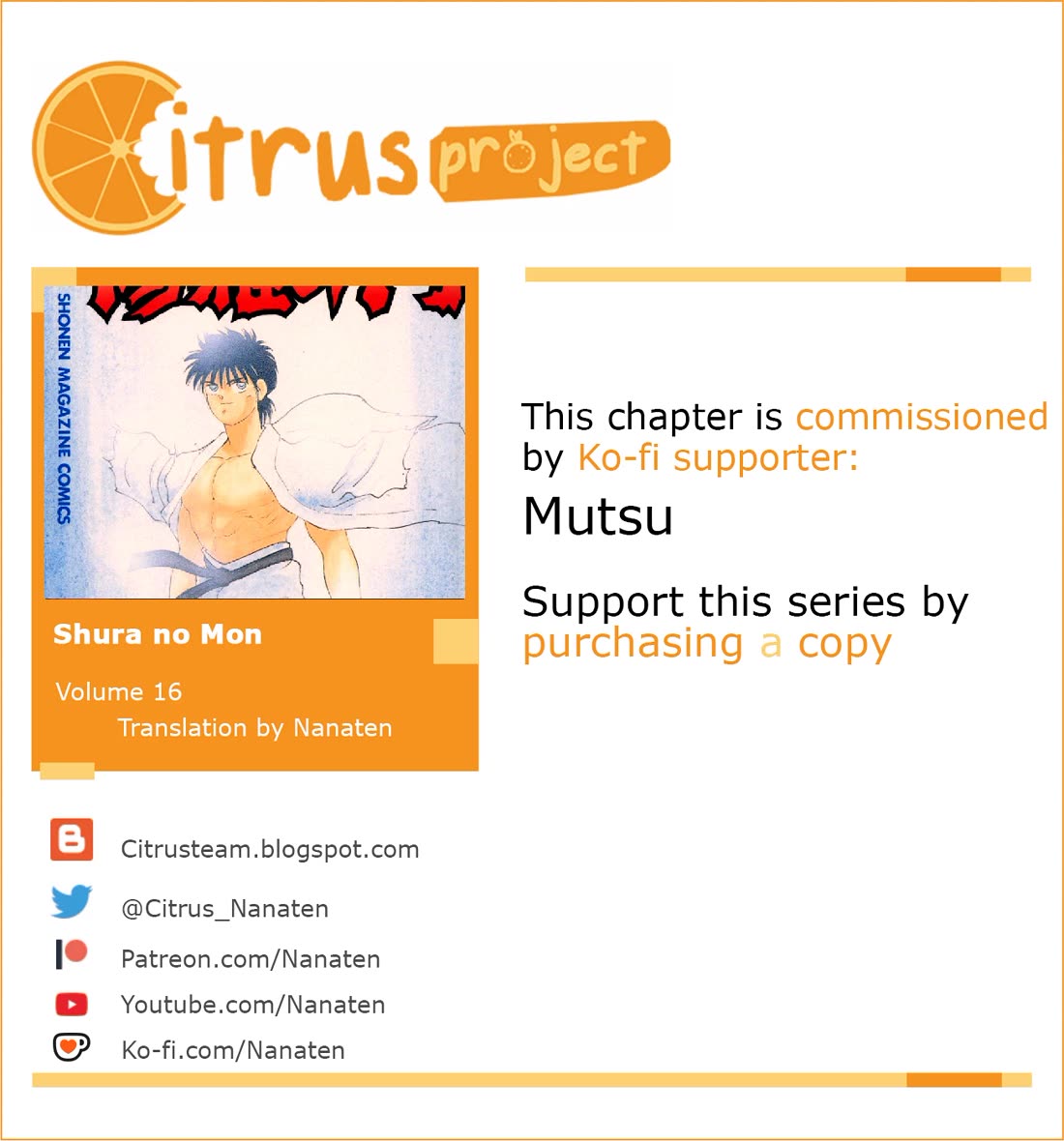 Shura no Mon Chapter 59 page 1 - Chapter 59: Real Strong Man