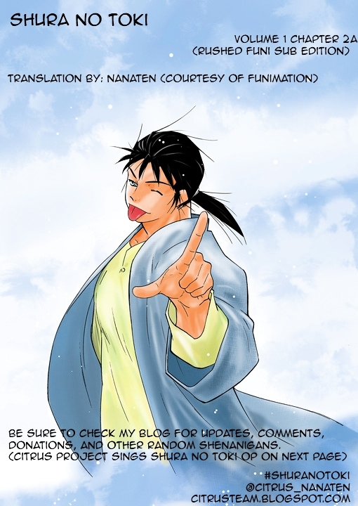 Shura no Toki Chapter 2 page 84 - Chapter 2a : Winding of Flame and Clouds