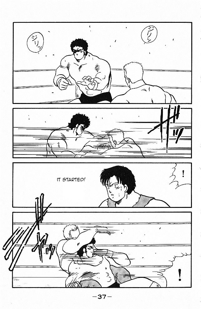 Shura no Toki Chapter 20 page 38 - Chapter 20 : God's Warning