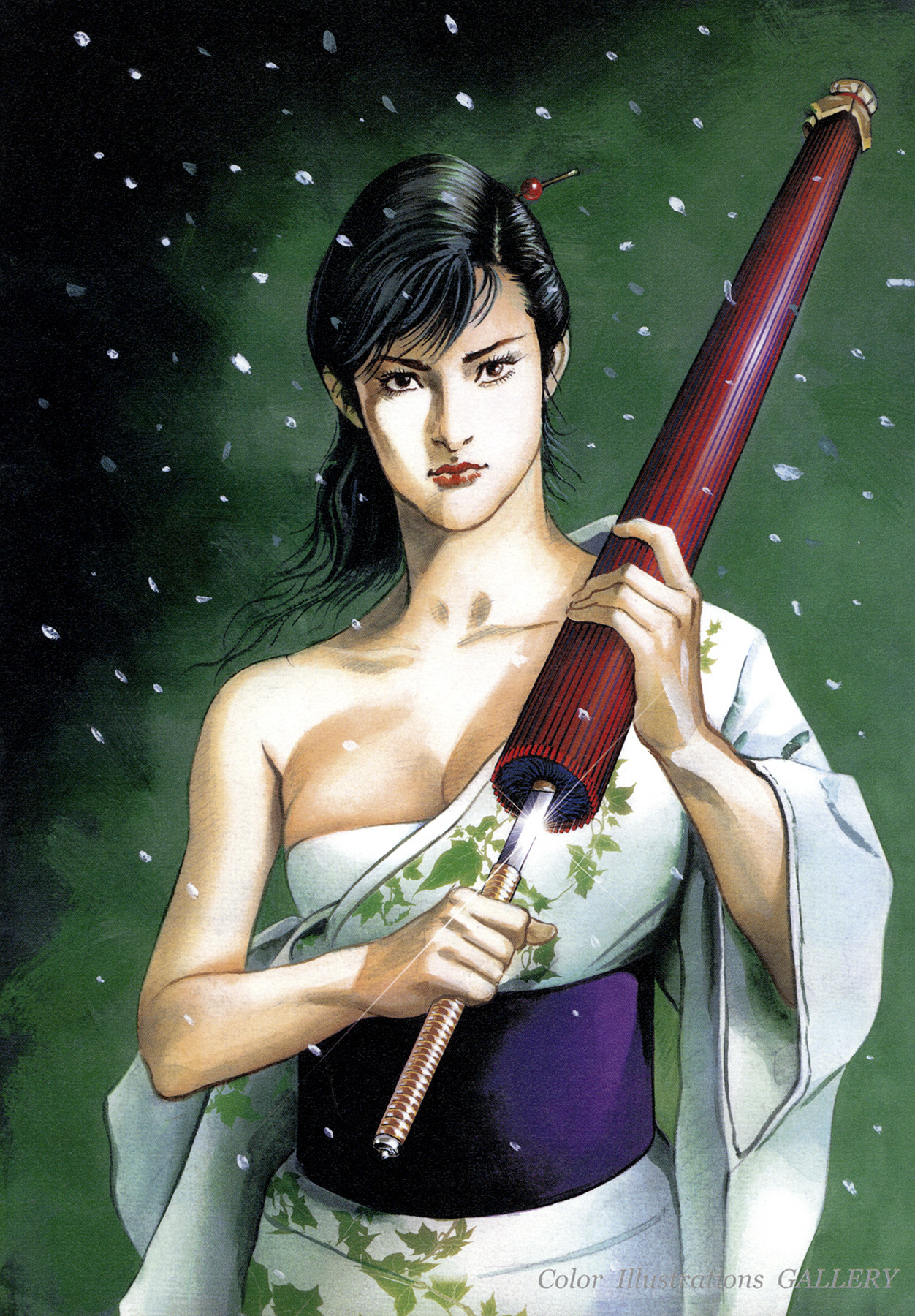 Shura Yukihime Gaiden Chapter 0 page 14 - Chapter 0: Illustrations