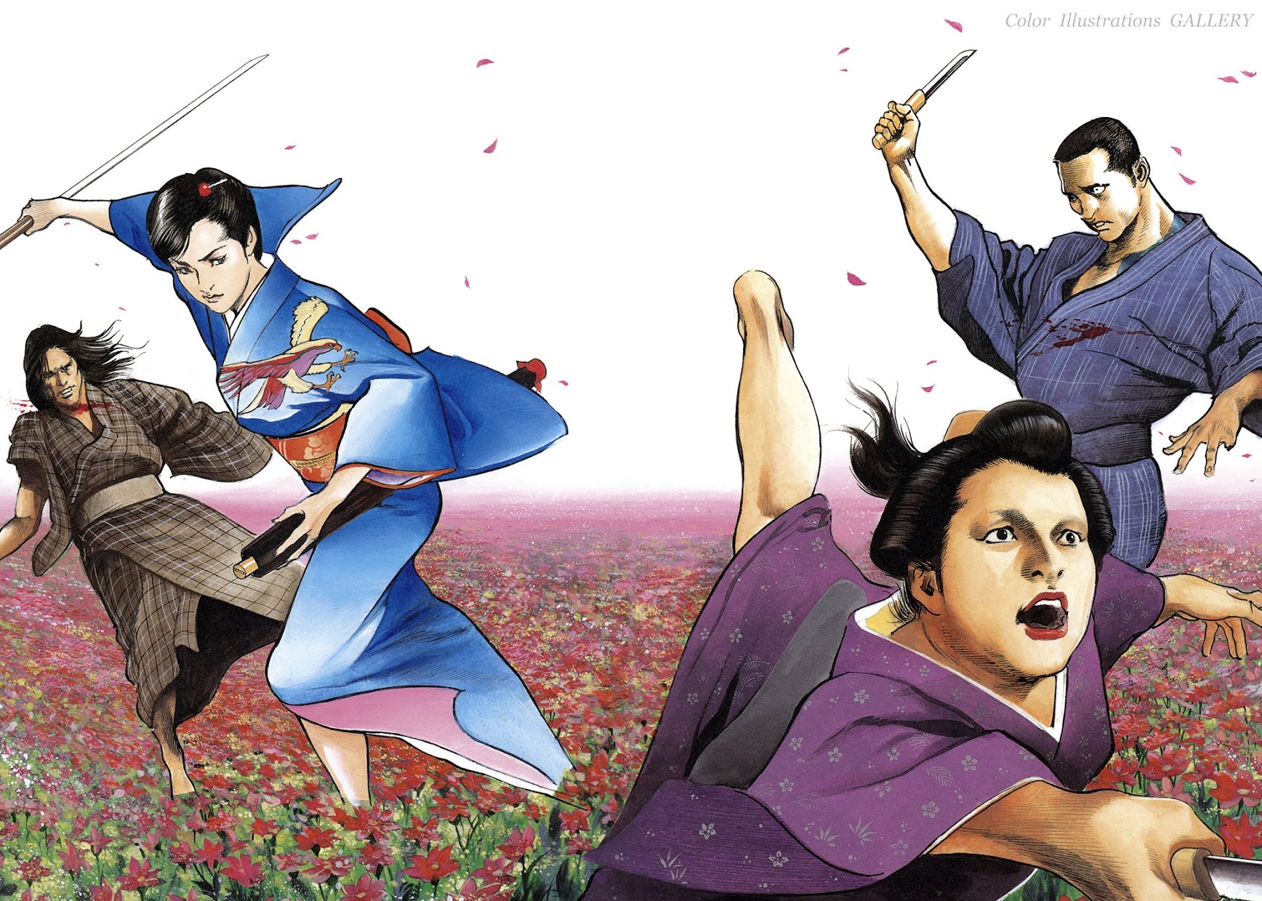 Shura Yukihime Gaiden Chapter 0 page 9 - Chapter 0: Illustrations