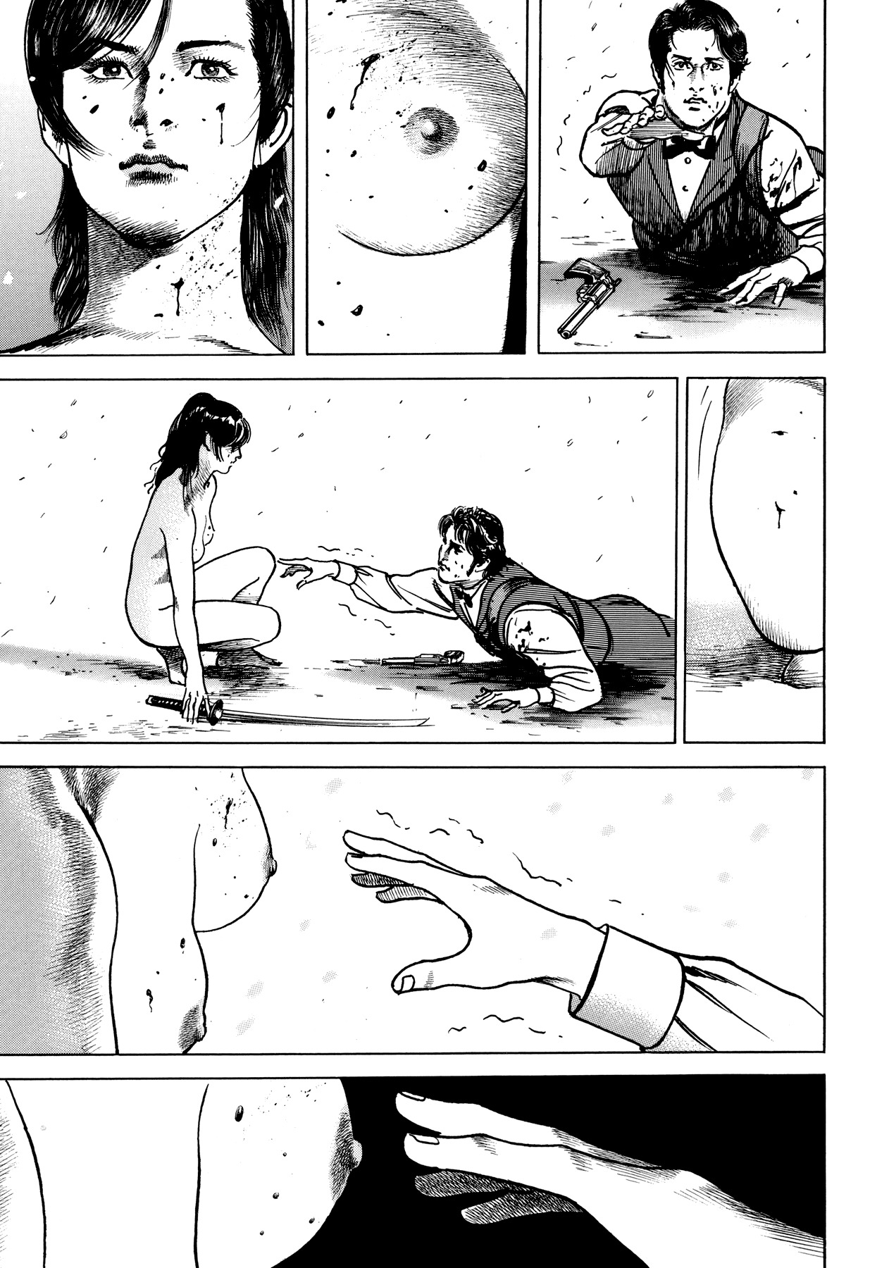 Shura Yukihime Gaiden Chapter 1 page 43 - Chapter 1: Yuki Pays Her Debts in Prison