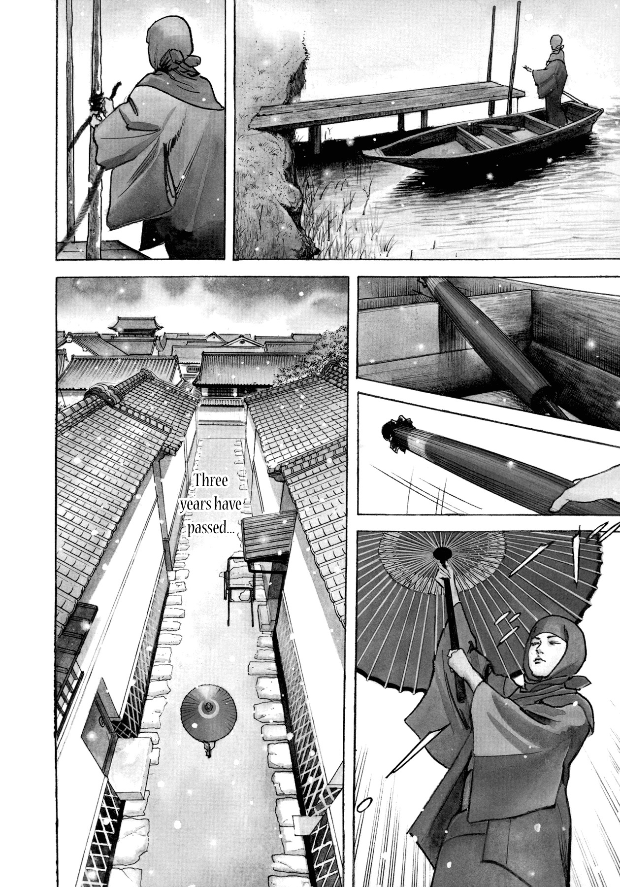 Shura Yukihime Gaiden Chapter 1 page 5 - Chapter 1: Yuki Pays Her Debts in Prison