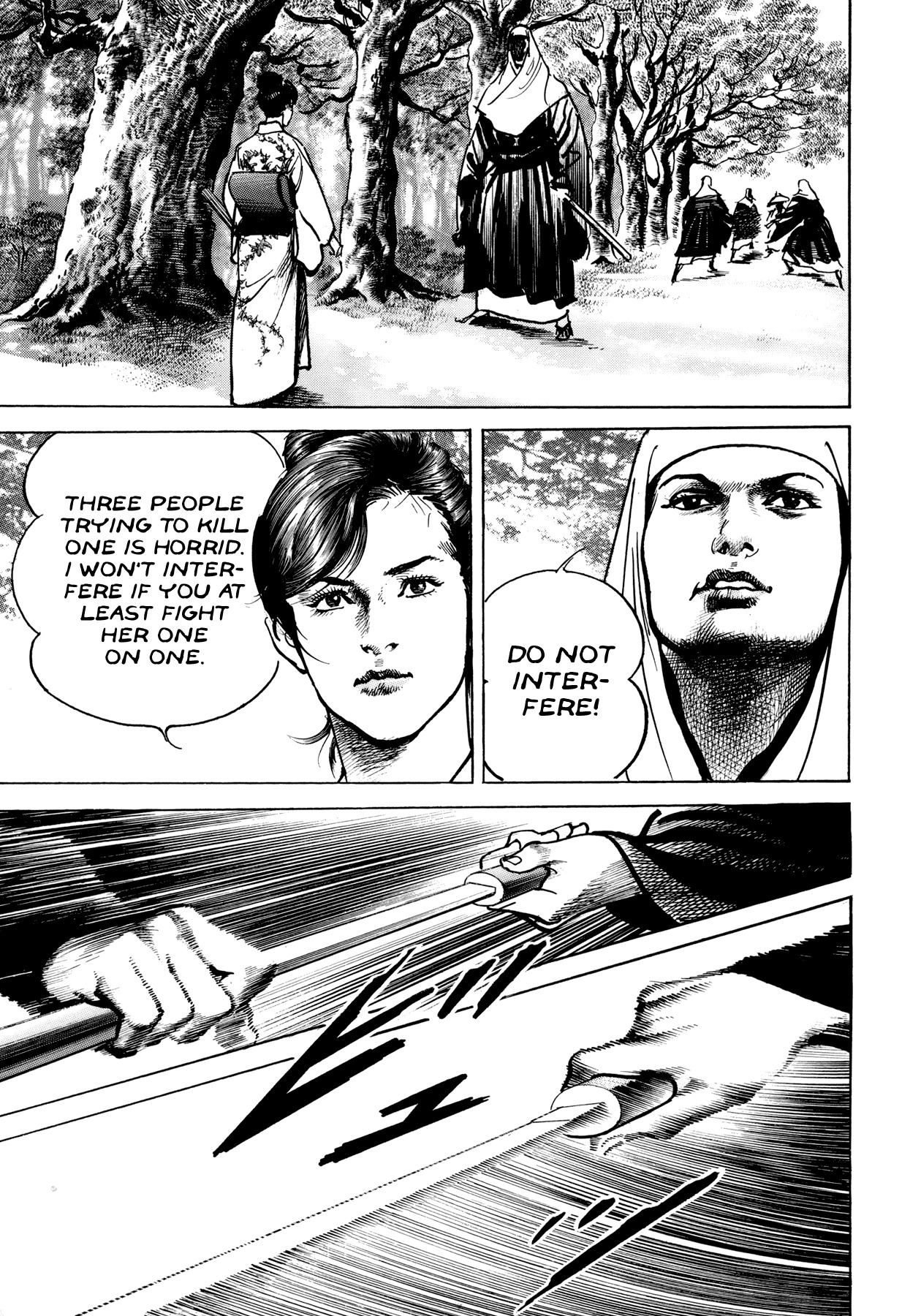 Shura Yukihime Gaiden Chapter 2 page 10 - Chapter 2: The Naked Blade Spins on a Pinwheel, the Children's Limbo is the Moon over Mui - Part 1