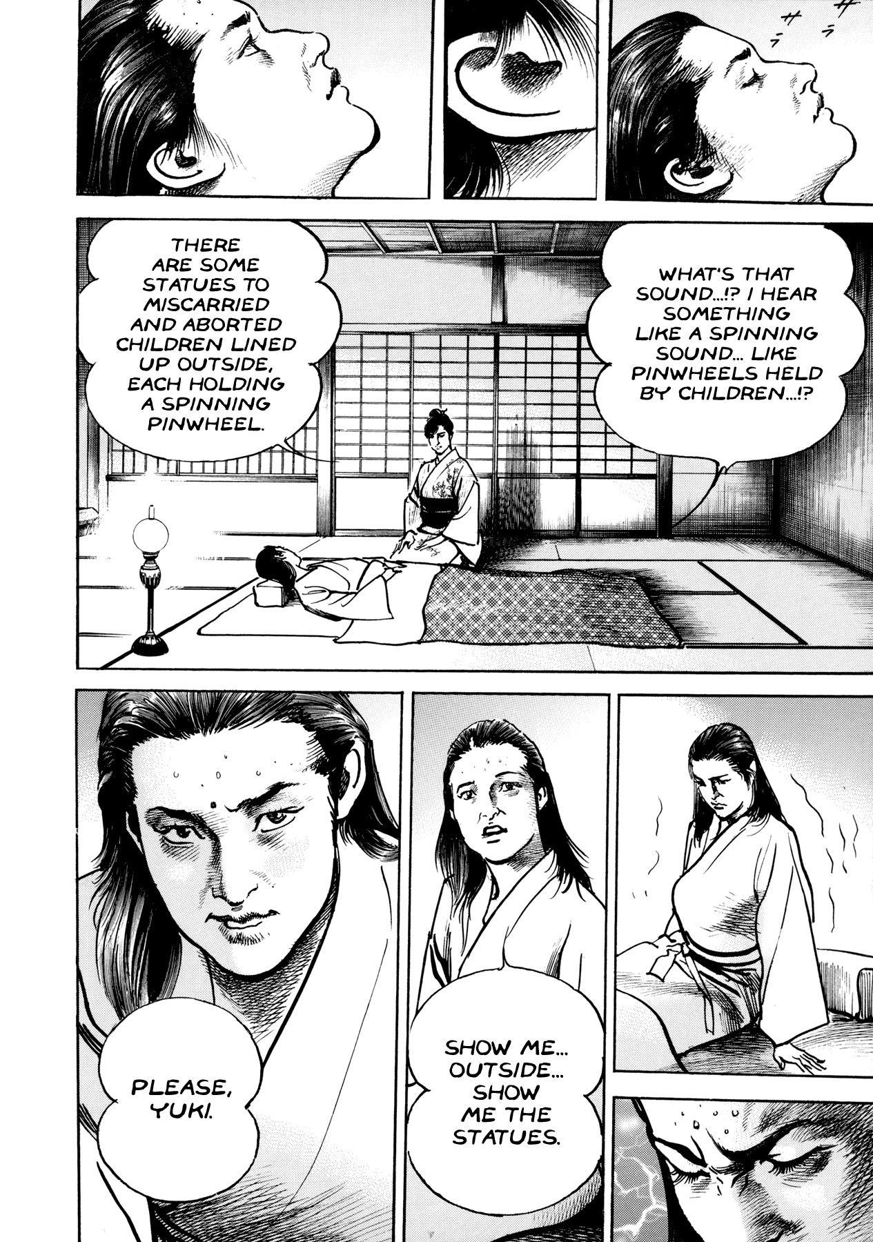 Shura Yukihime Gaiden Chapter 2 page 20 - Chapter 2: The Naked Blade Spins on a Pinwheel, the Children's Limbo is the Moon over Mui - Part 1