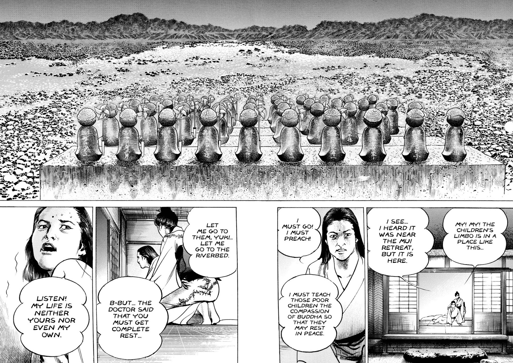 Shura Yukihime Gaiden Chapter 2 page 22 - Chapter 2: The Naked Blade Spins on a Pinwheel, the Children's Limbo is the Moon over Mui - Part 1