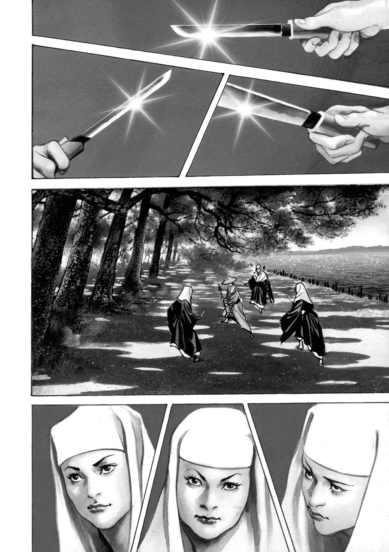 Shura Yukihime Gaiden Chapter 2 page 5 - Chapter 2: The Naked Blade Spins on a Pinwheel, the Children's Limbo is the Moon over Mui - Part 1