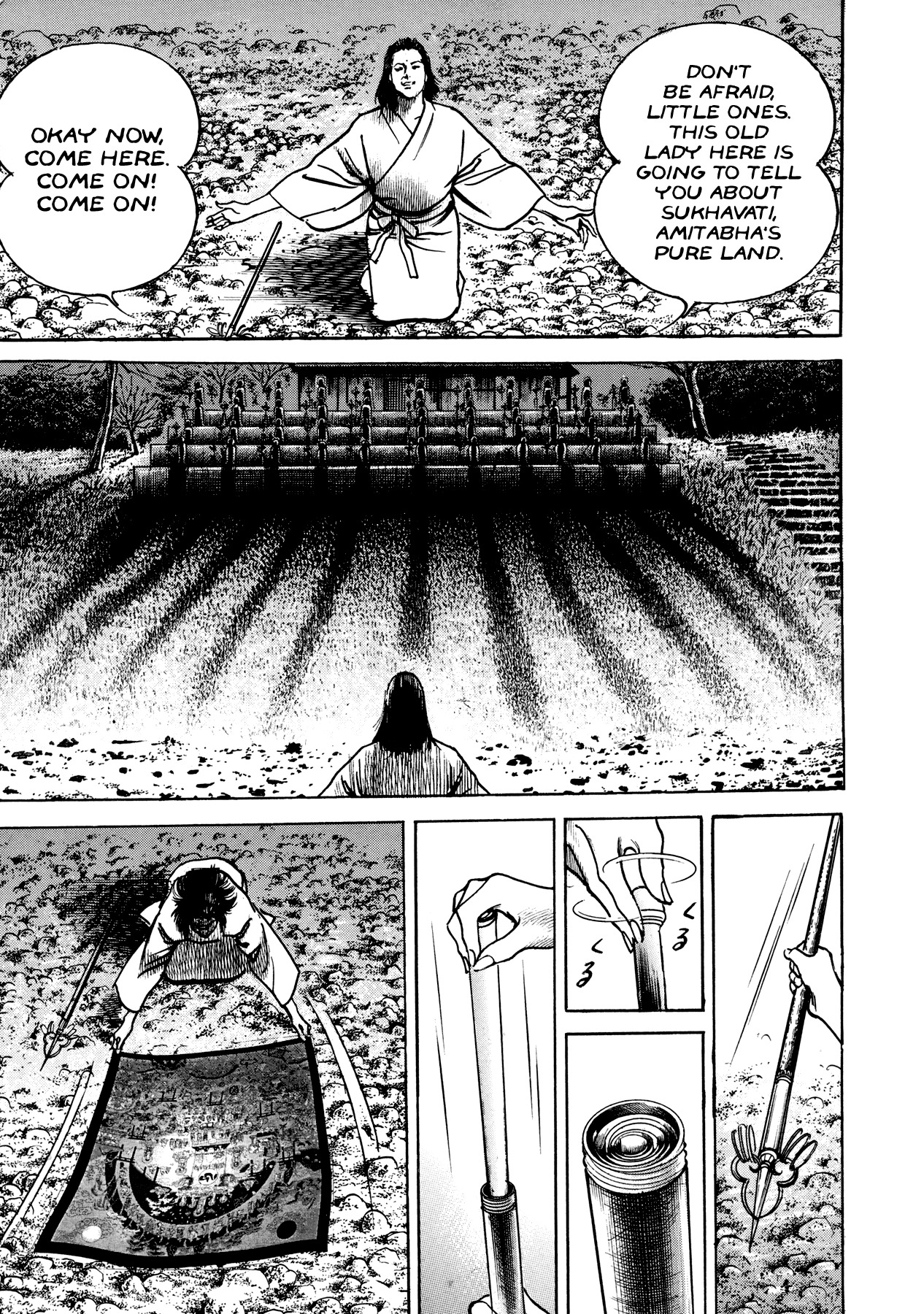 Shura Yukihime Gaiden Chapter 3 page 11 - Chapter 3: The Naked Blade Spins on a Pinwheel, the Children's Limbo is the Moon over Mui - Part 2