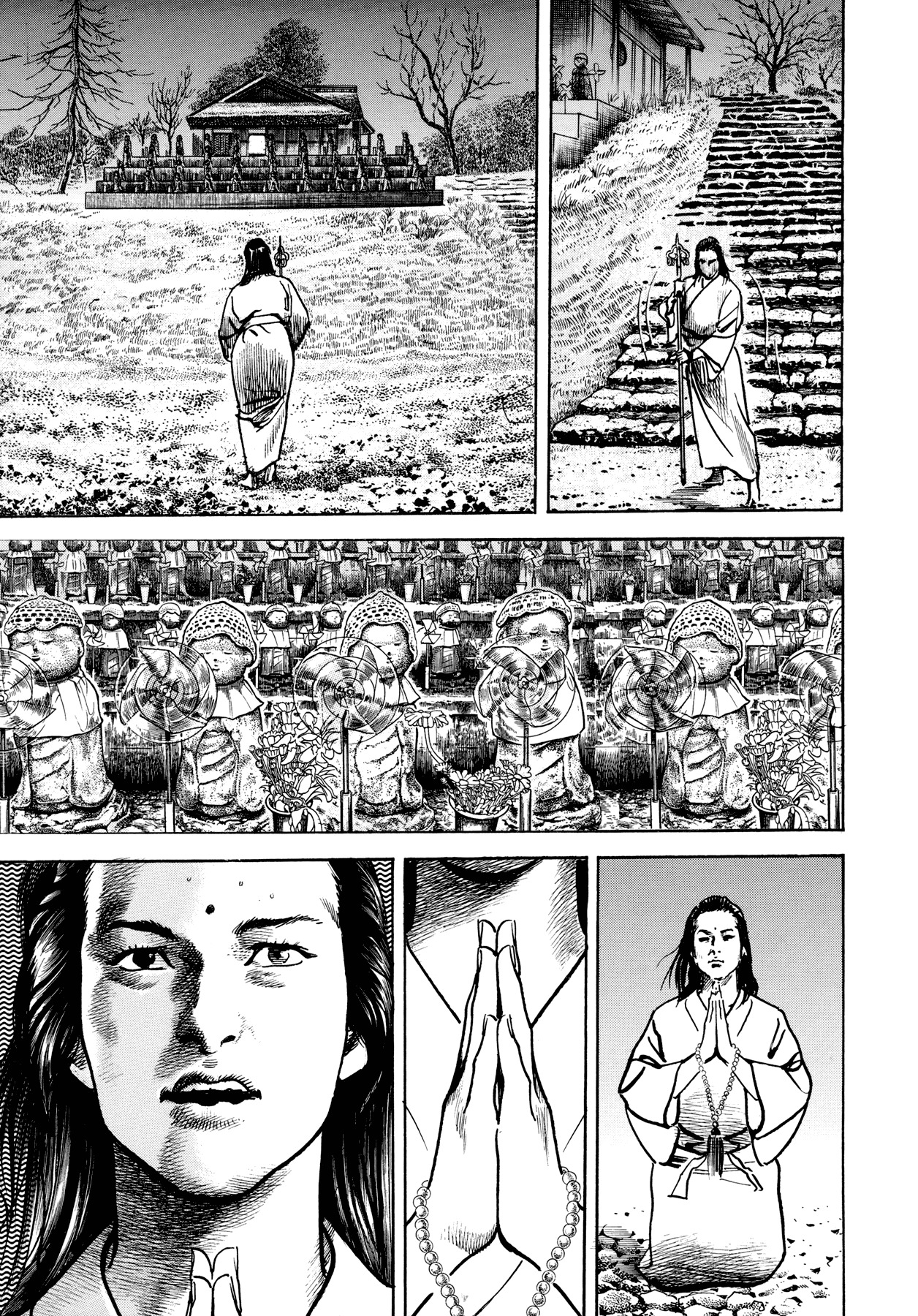 Shura Yukihime Gaiden Chapter 3 page 3 - Chapter 3: The Naked Blade Spins on a Pinwheel, the Children's Limbo is the Moon over Mui - Part 2