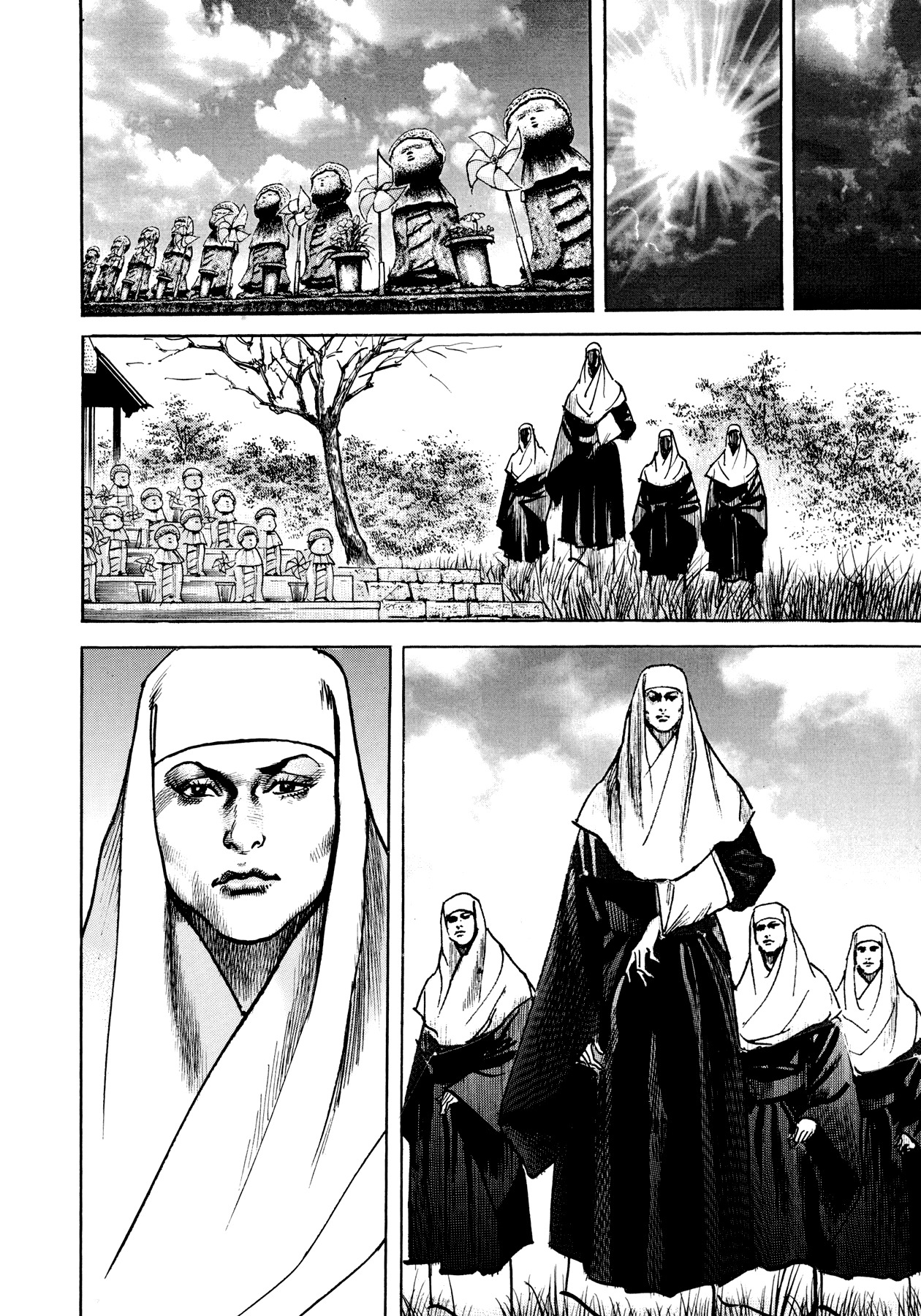 Shura Yukihime Gaiden Chapter 4 page 10 - Chapter 4: The Naked Blade Spins on a Pinwheel, the Children's Limbo is the Moon over Mui - Part 3