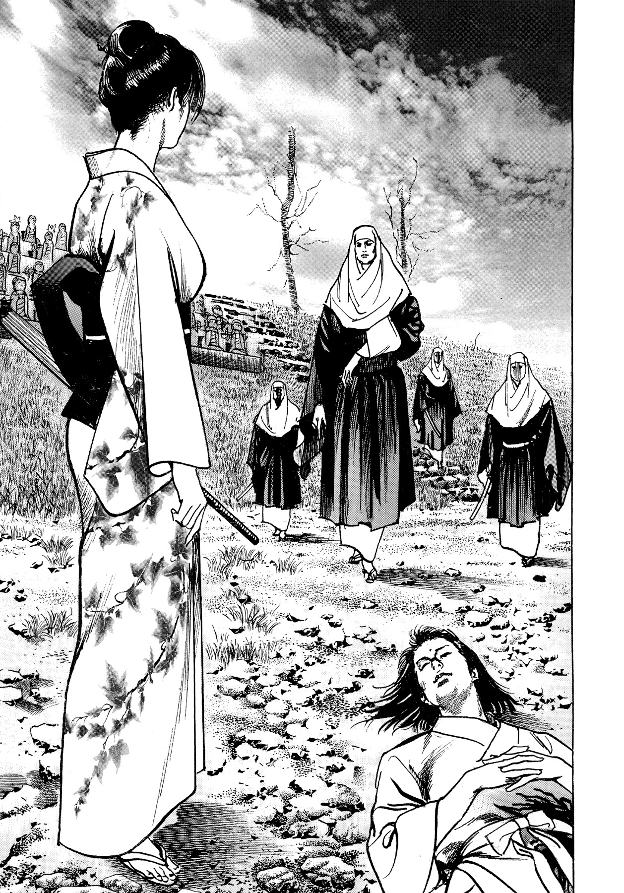 Shura Yukihime Gaiden Chapter 4 page 11 - Chapter 4: The Naked Blade Spins on a Pinwheel, the Children's Limbo is the Moon over Mui - Part 3