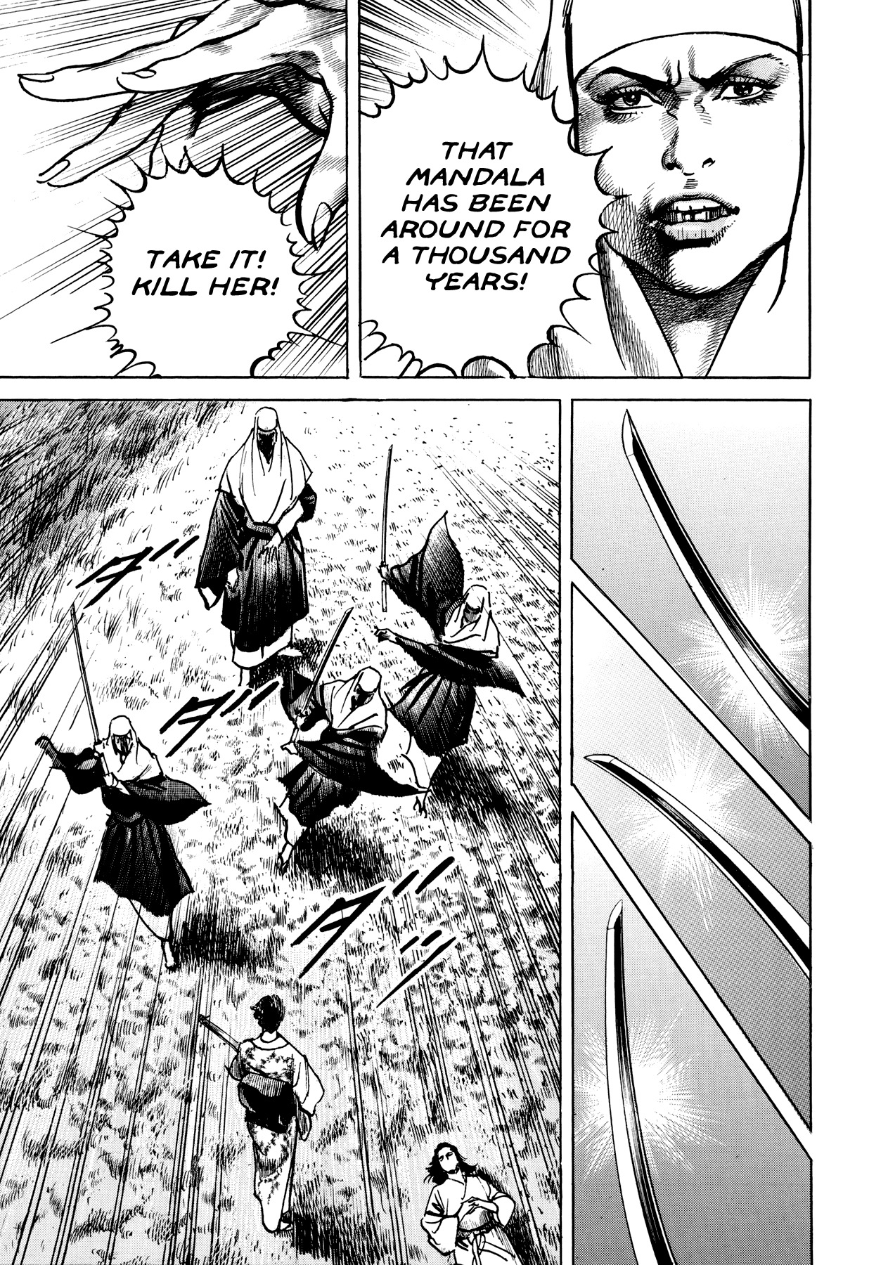 Shura Yukihime Gaiden Chapter 4 page 14 - Chapter 4: The Naked Blade Spins on a Pinwheel, the Children's Limbo is the Moon over Mui - Part 3