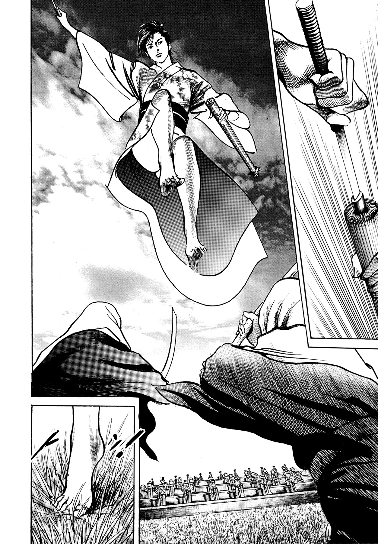 Shura Yukihime Gaiden Chapter 4 page 15 - Chapter 4: The Naked Blade Spins on a Pinwheel, the Children's Limbo is the Moon over Mui - Part 3