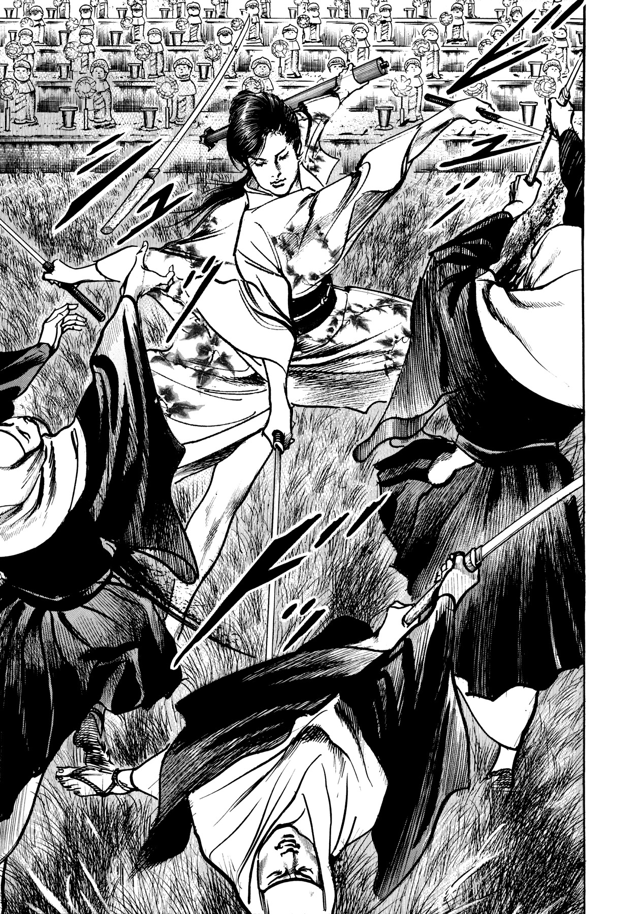 Shura Yukihime Gaiden Chapter 4 page 16 - Chapter 4: The Naked Blade Spins on a Pinwheel, the Children's Limbo is the Moon over Mui - Part 3