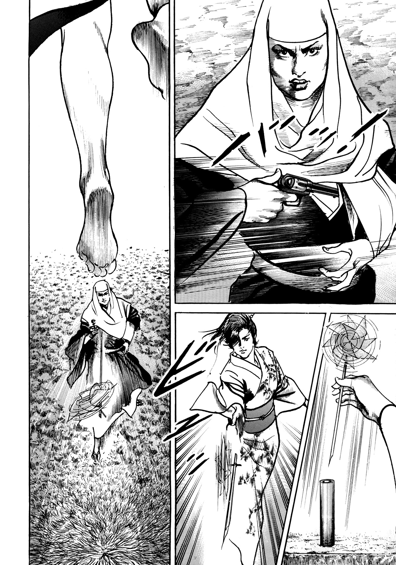 Shura Yukihime Gaiden Chapter 4 page 17 - Chapter 4: The Naked Blade Spins on a Pinwheel, the Children's Limbo is the Moon over Mui - Part 3